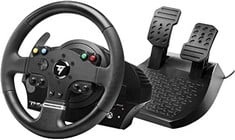 THRUST MASTER TMX RACING WHEEL GAMING ACCESSORY (ORIGINAL RRP - £190.00) IN BLACK. (WITH BOX) [JPTC70811]