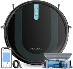 PROSCENIC 850T ROBOT VACUUM CLEANER HOME ACCESSORY (ORIGINAL RRP - £189.00) IN BLACK. (WITH BOX) [JPTC70852]