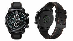 TICWATCH PRO 3 GPS SMART WATCH (ORIGINAL RRP - £109.99) IN SHADOW BLACK. (WITH BOX) [JPTC70676]