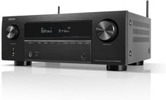 DENON AV RECEIVER SOUND ACCESSORIE IN BLACK: MODEL NO AVR-X2600H (UNIT ONLY) [JPTC70702]