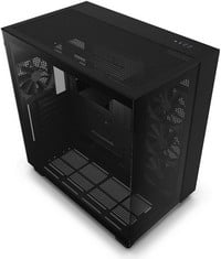 NZXT H9 FLOW PC CASE PC ACCESSORY (ORIGINAL RRP - £160.00) IN BLACK. (WITH BOX) [JPTC70788]