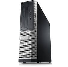 DELL OPTIPLEX 390 PC IN BLACK AND SILVER. (UNIT ONLY). [JPTC70774]