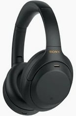 SONY WH-1000XM4 HEADPHONES (ORIGINAL RRP - £230.00) IN BLACK. (WITH BOX) [JPTC70749]