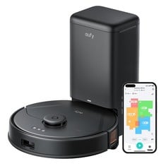 EUFY X8 PRO VACUUM CLEANER HOME ACCESSORY (ORIGINAL RRP - £500.00) IN BLACK. (WITH BOX) [JPTC70761]