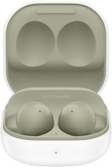 SAMSUNG GALAXY BUDS 2 EARBUDS IN OLIVE GREEN. (WITH BOX) [JPTC70766]