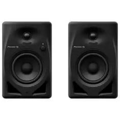 PIONEER DJ DM-40D SPEAKERS (ORIGINAL RRP - £150.00) IN BLACK. (WITH BOX) [JPTC70754]