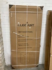 ELEGANT WET ROOM PANEL 890 X 1900MM - PRODUCT CODE. WR90 - RRP £131 (ZONE 2)