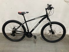 WILDTRAK 27.5'' MOUNTAIN BIKE IN BLACK / GREY - MODEL NO. WTO36 - RRP £246 (ZONE 2)