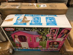 LITTLE TIKES 'HOME SWEET HOME' CAPE COTTAGE GARDEN PLAYHOUSE - RRP £125 (ZONE 2)