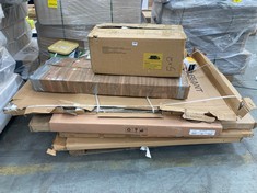 PALLET OF ASSORTED FURNITURE / PARTS TO INCLUDE NEVADA 6 DRAWER CHEST IN GREY (BOX 2/2, PART ONLY) (ZONE 2) (KERBSIDE PALLET DELIVERY)