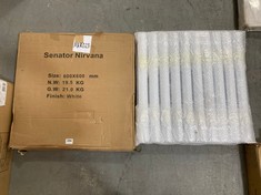 SENATOR NIRVANA HORIZONTAL RADIATOR 600MM X 600MM - RRP £192 (ZONE 3)