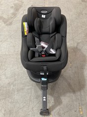 GRACO TURN2ME 360 DEGREE ROTATING ISOFIX CAR SEAT IN BLACK - RRP £111 (ZONE 1)