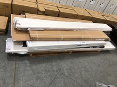 PALLET OF ASSORTED BATHROOM ITEMS TO INCLUDE PROPLAST PVC PANELLING 8 X 250 X 2700MM IN WHITE MOSAIC (ZONE 3) (KERBSIDE PALLET DELIVERY)