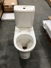 TWYFORD E100 ROUND WC HQ PREMIUM TO INCLUDE 6/3L PUSH BUTTON CISTERN IN WHITE