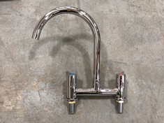 BRISTAN HOMESERVE DESIGN DECK SINK MIXER IN CHROME (ZONE 3)