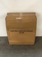 ELECTRIC FIREPLACE HEATER MODEL NO: E112R (ZONE 1)