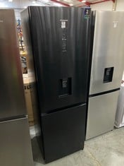 HISENSE 60/40 FRIDGE FREEZER WITH WATER DISPENSER IN BLACK MODEL NO: RB390N4WCE RRP - £440 (ZONE 1)