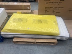 APPROX 90 X 190CM SPRING MATTRESS TO INCLUDE OBABY 70 X 140CM FIBRE COT MATTRESS (ZONE 4)