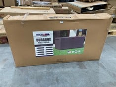 DURAMAX 416L GARDEN STORAGE DURABOX - RRP £127 (ZONE 4)