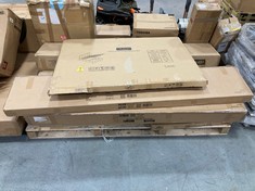 PALLET OF ASSORTED FURNITURE / PARTS TO INCLUDE VIDA DESIGNS LIBSON SMALL DOUBLE OTTOMAN BED IN PU GREY (ZONE 4) (KERBSIDE PALLET DELIVERY)