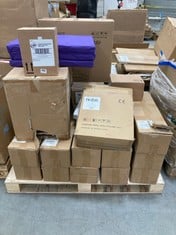 PALLET OF ASSORTED ITEMS TO INCLUDE NABIS ALIA PUSH BUTTON CISTERN (ZONE 5) (KERBSIDE PALLET DELIVERY)