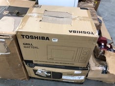 TOSHIBA 23L DIGITAL MICROWAVE OVEN - MODEL NO. MW2-AG23PF(BK) TO INCLUDE CHEF PLUS MICROWAVE OVEN (ZONE 6)