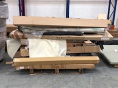 PALLET OF ASSORTED ITEMS TO INCLUDE NEVARDA 6 DOOR 2 DRAWER WARDROBE PARTS (ZONE 7) (KERBSIDE PALLET DELIVERY)