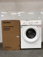 COMFEE FRONT LOADING WASHING MACHINE IN WHITE - MODEL NO. CFE10EW70/W-UK - RRP £220 (ZONE 1)