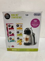 DELONGHI MINI ME STARTER KIT COFFEE MACHINE & PODS RRP- £114.99