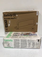 INGENUITY ANYWAY SWAY PORTABLE SWING 0M-9M TO INCLUDE SAFETY 1ST PORTABLE BED RAIL