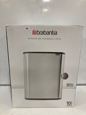 BRABANTIA BO TOUCH BIN WITH 2 INNER BUCKETS 2X30 LITRE RRP- £224.95