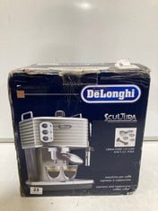 DELONGHI SCULTURA ESPRESSO & CAPPUCCINO COFFEE MAKER RRP- £173