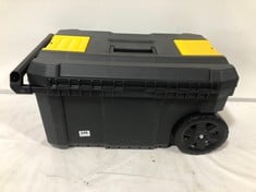 STANLEY ESSENTIAL 13 GALLON 2 WHEEL CHEST IN BLACK