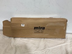 MIRA SHOWERS MIRA JUMP SHOWER 10.8KW WHITE & CHROME RRP- £152