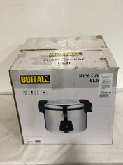 BUFFALO 6 LITRE RICE COOKER J300 RRP- £149.99