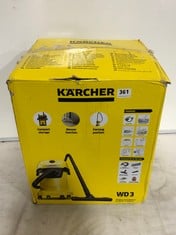 KARCHER WD3 MULTI-PURPOSE VACUUM CLEANER RRP- £105