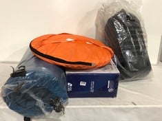 APPROX 4 X ASSORTED CAMPING ITEMS TO INCLUDE SEATOSUMMIT COMFORT DELUXE S.I. SELF INFLATING CAMPING MAT RRP- £139.95