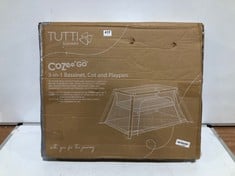 TUTTI BAMBINI COZEE GO 3-IN-1 BASSINET, COT AND PLAYPEN RRP- £169