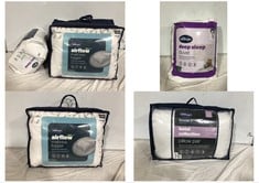 3 X ASSORTED SILENTNIGHT BEDDING TO INCLUDE DEEP SLEEP SINGLE DUVET 10.5TOG