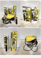 5 X ASSORTED KARCHER ITEMS/ACCESSORIES TO INCLUDE KARCHER SC3 STEAM CLEANER