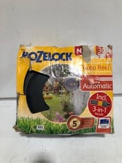 HOZELOCK AUTO REEL AUTOMATIC REWIND WALL MOUNTED HOSE REEL