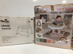 RED KITE BABY GO ROUND JIVE TO INCLUDE BABYLO LITEWAY TRAVEL COT