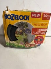 HOZELOCK AUTOMATIC REWIND WALL MOUNTED HOSE REEL