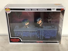 POP! STRANGER THINGS DUSTIN/EDDIE/DEMOBATS PHASE THREE VINYL FIGURINES