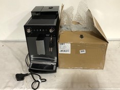 MELITTA AVANZA SERIES 600 COFFEE MACHINE (PIPE MISSING) TO INCLUDE DELONGHI LATISSIMA TOUCH COFFEE MACHINE IN SILVER RRP- £279