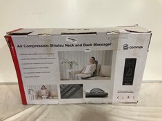 COMFIER AIR COMPRESSION SHIATSU NECK AND BACK MASSAGER MODEL NO-CF-2307A RRP- £198.99