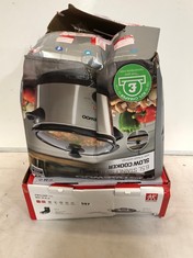 DAEWOO 6.5L STAINLESS STEEL SLOW COOKER TO INCLUDE ZWILLING PLUS WOK STAINLESS STEEL 32CM RRP- £139