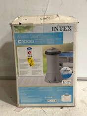 INTEX KRYSTAL CLEAR C1000 FILTER PUMP