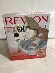 REVLON PEDIPREP SPA WITH PEDICURE SET