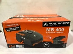 YARD FORCE MB400 ROBOTIC MOWER RRP- £449.99